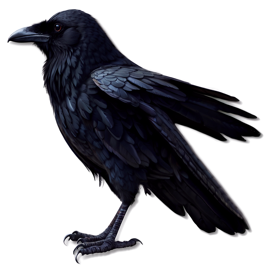 Mystical Raven PNG egw PNG with transparent background
