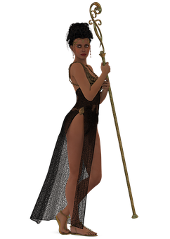 Mystical_ Sorceress_with_ Staff