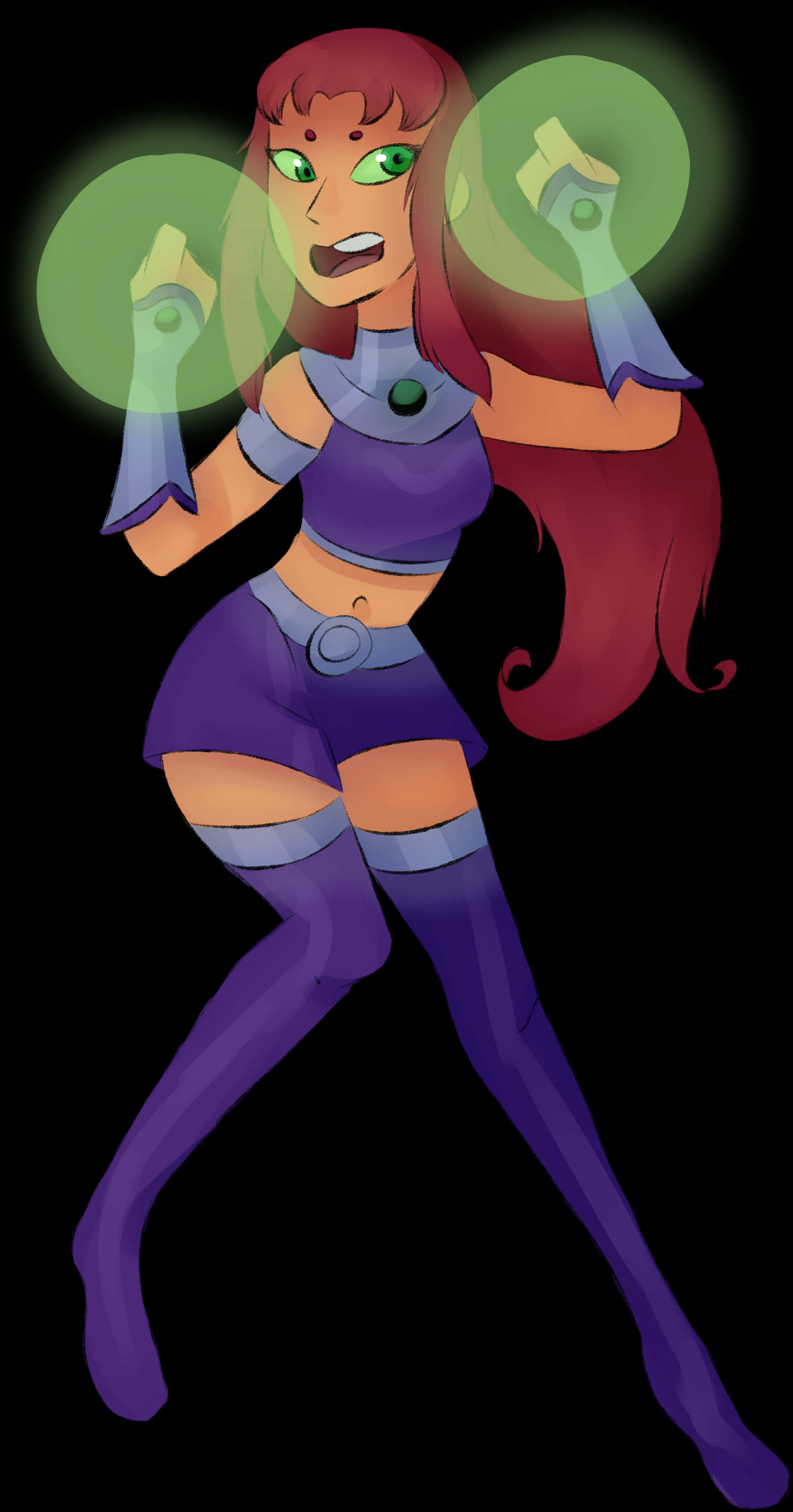 Mystical_ Teen_ Titans_ Character_ Art