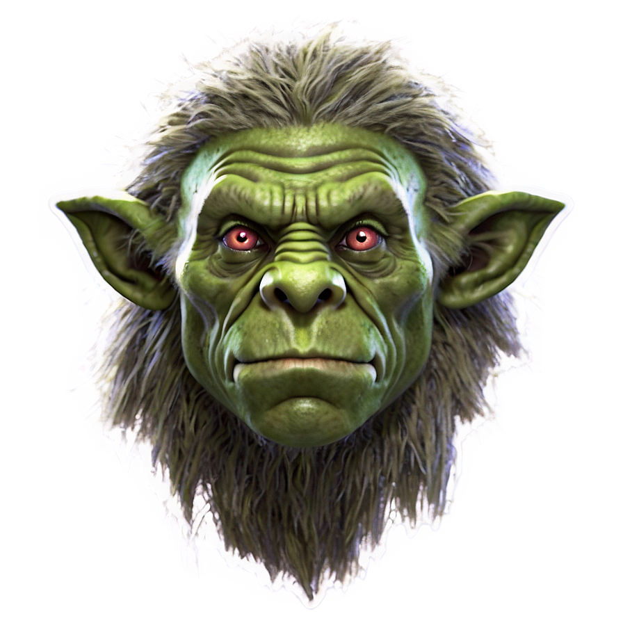 Mystical Troll Creature PNG ovl PNG with transparent background