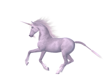 Mystical Unicornin Motion PNG with transparent background