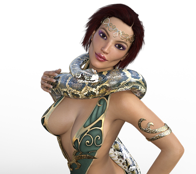 Mystical_ Woman_with_ Snake