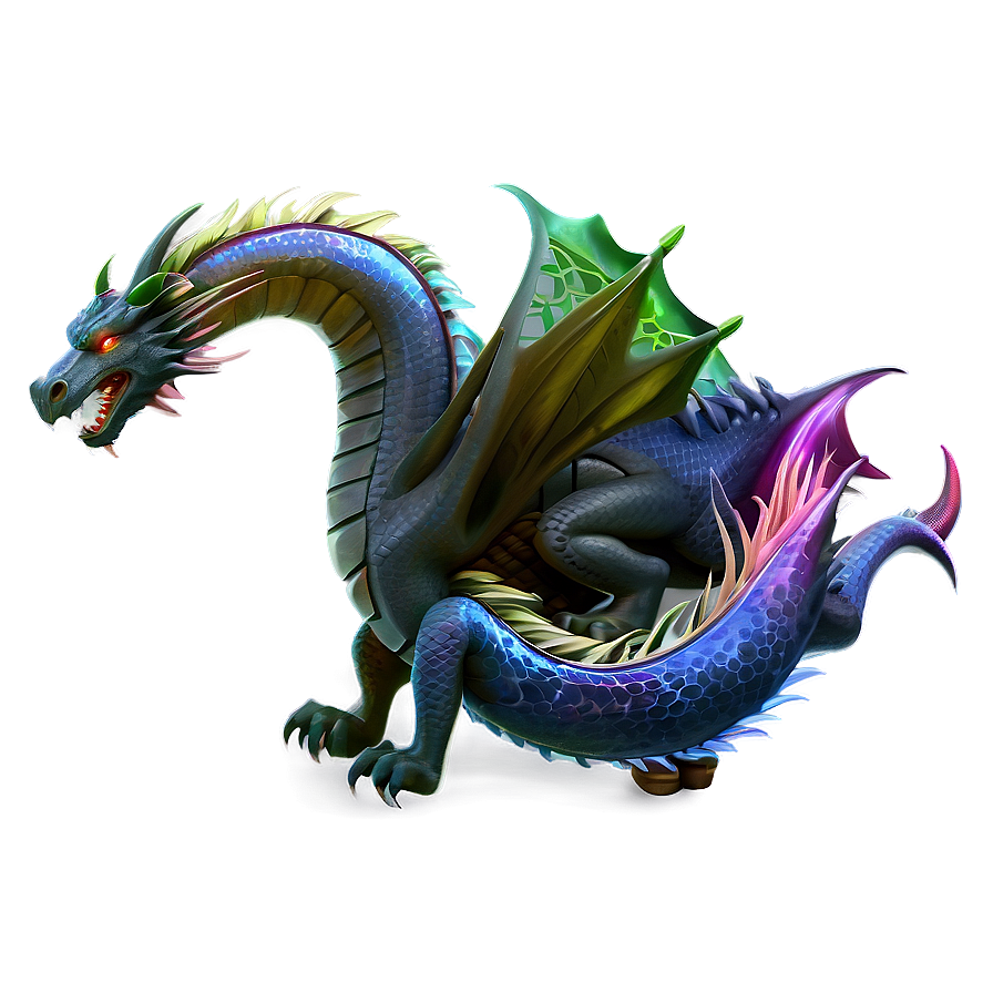 Mythical Dragon Illustration Png Bfq