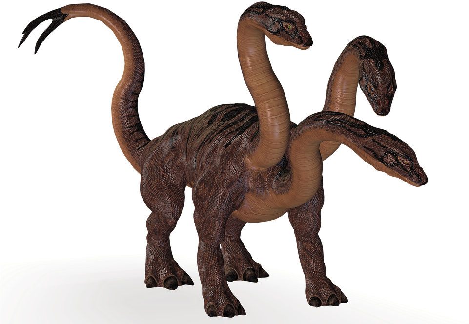 Hydra, Monster, Mythical Creatures, Figure, Creature - Hydra Monster Png, Transparent Png PNG with transparent background