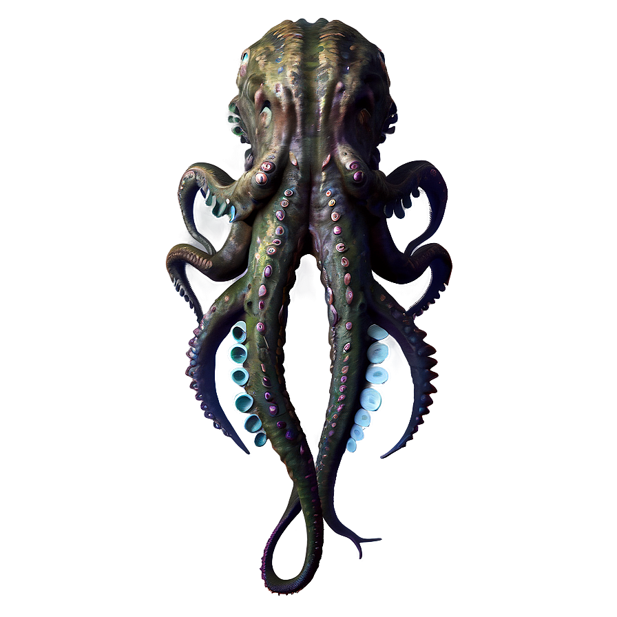 Mythical Kraken Monster Png Oge