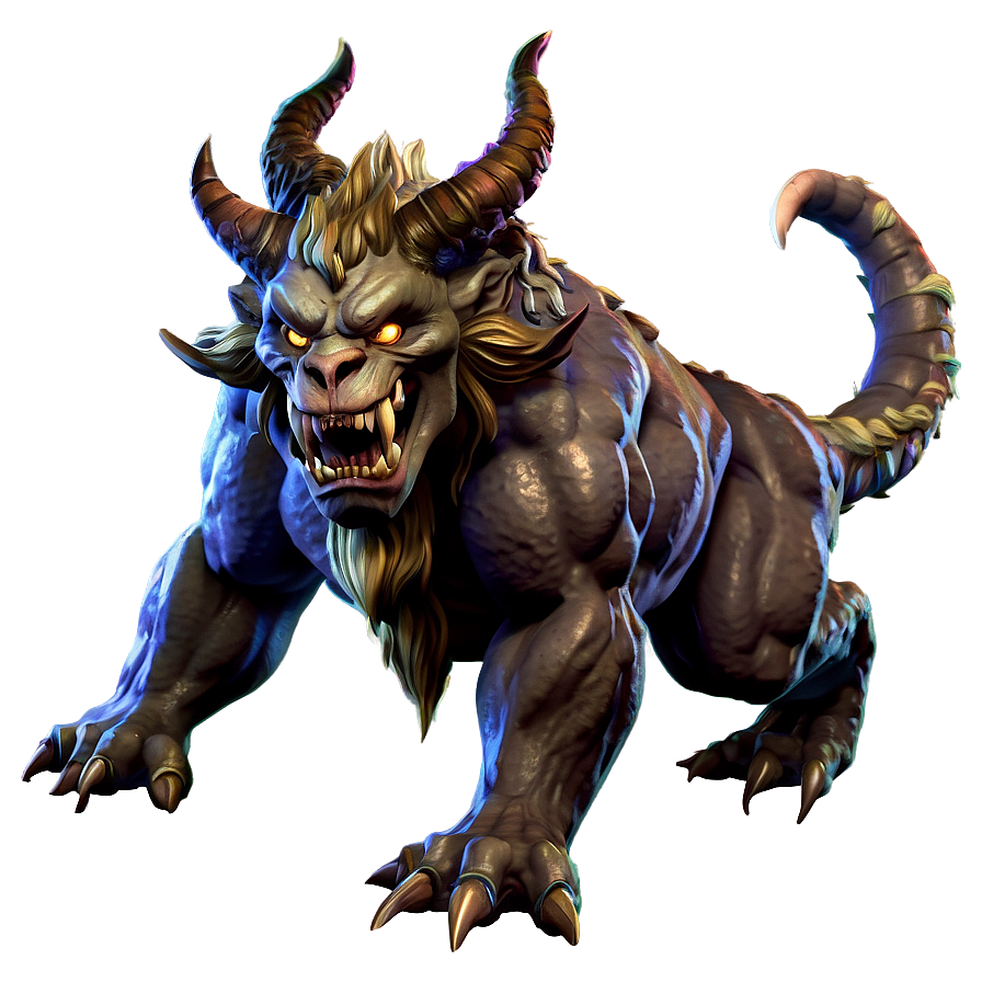 Mythical Oni Beast Png Nky28