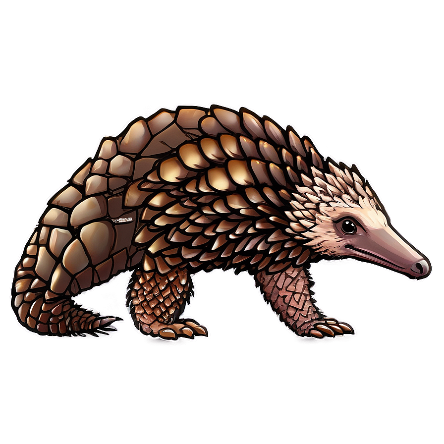 Mythical Pangolin Being Png Nag25