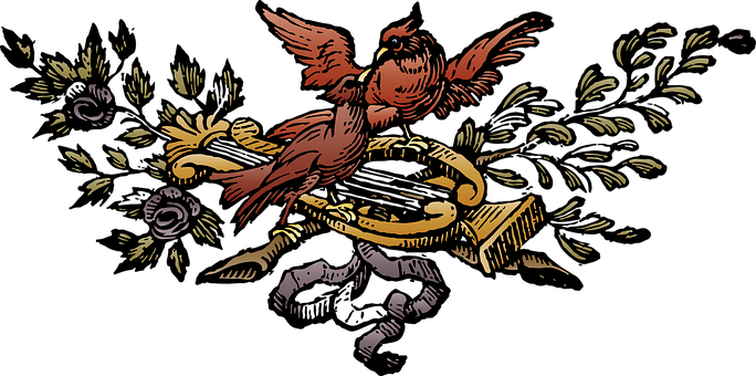 Mythical Phoenix Rebirth Illustration PNG with transparent background