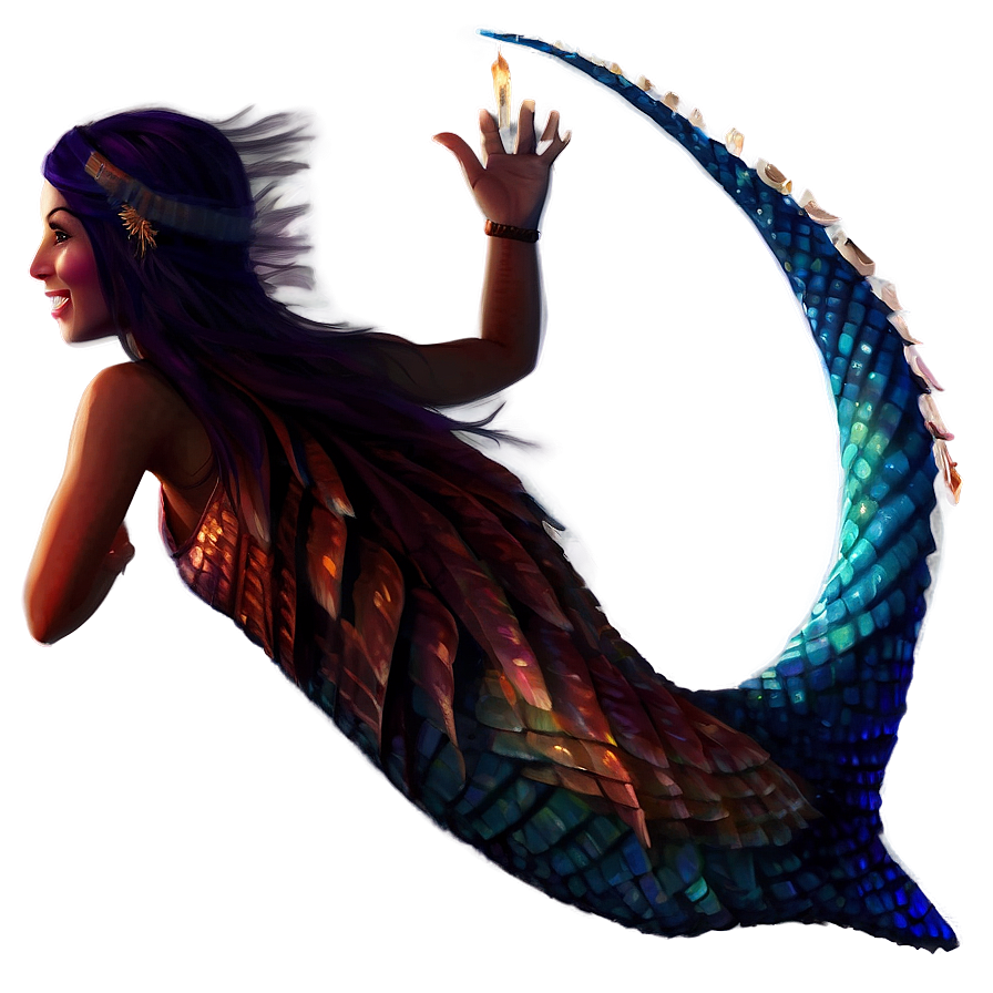 Mythical Siren Fantasy Png 06232024