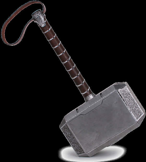 Mythical Themed Hammerwith Ornate Handle PNG image with a transparent background, free high-resolution download