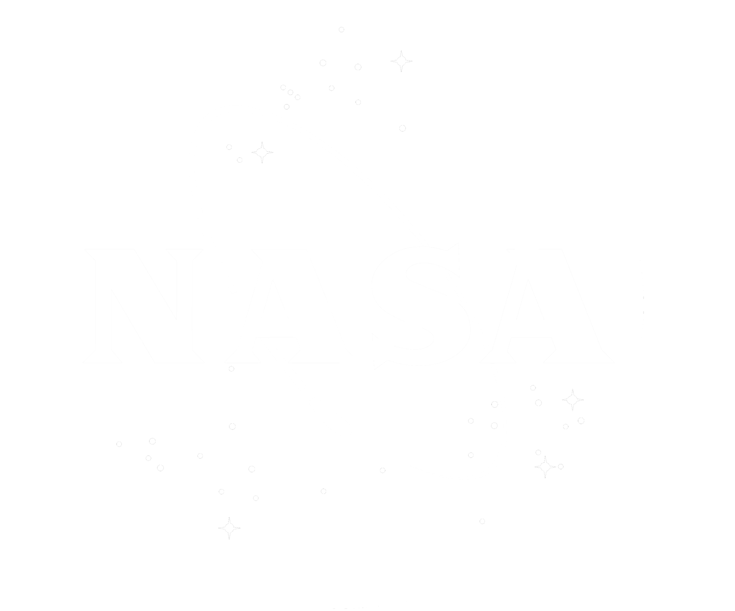 Azsgc Logos - Nasa Logo White Png PNG image with a transparent background, free high-resolution download
