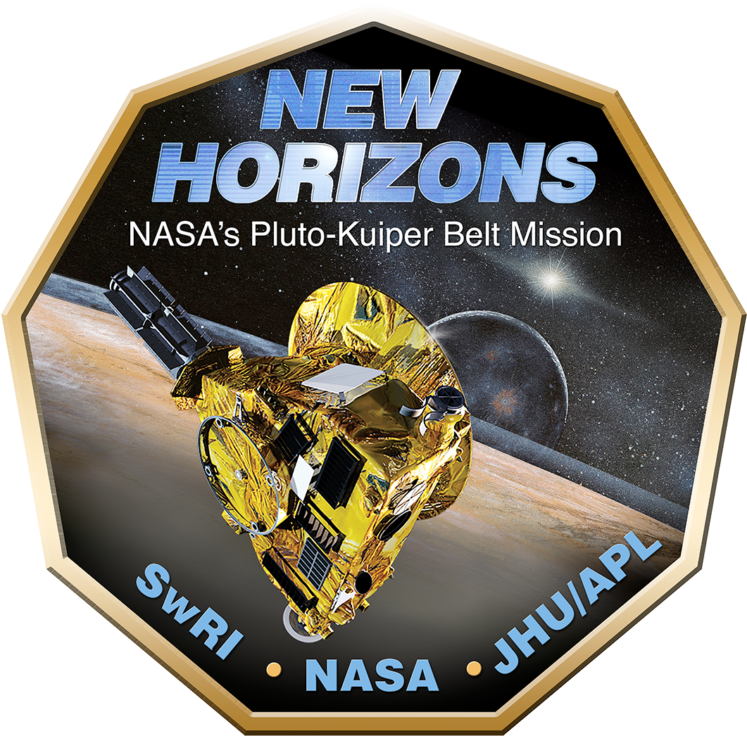 New Horizons Pluto-kuiper Belt Mission Patch - Nasa New Horizons Logo PNG image with a transparent background, free high-resolution download
