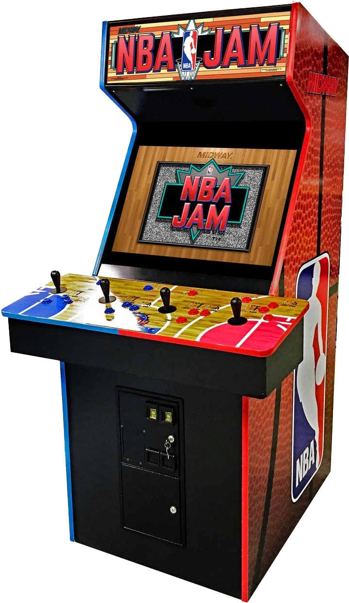 N B A Jam Arcade Cabinet