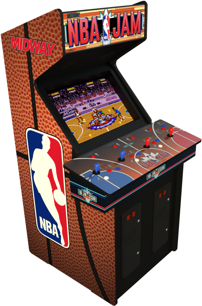 N B A Jam Arcade Cabinet