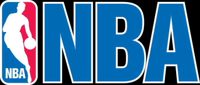 N B A Logo Blueand Red