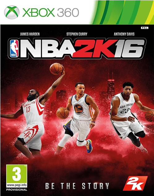 N B A2 K16 Xbox360 Curry Harden Davis