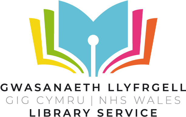 N H S Wales Library Service Logo