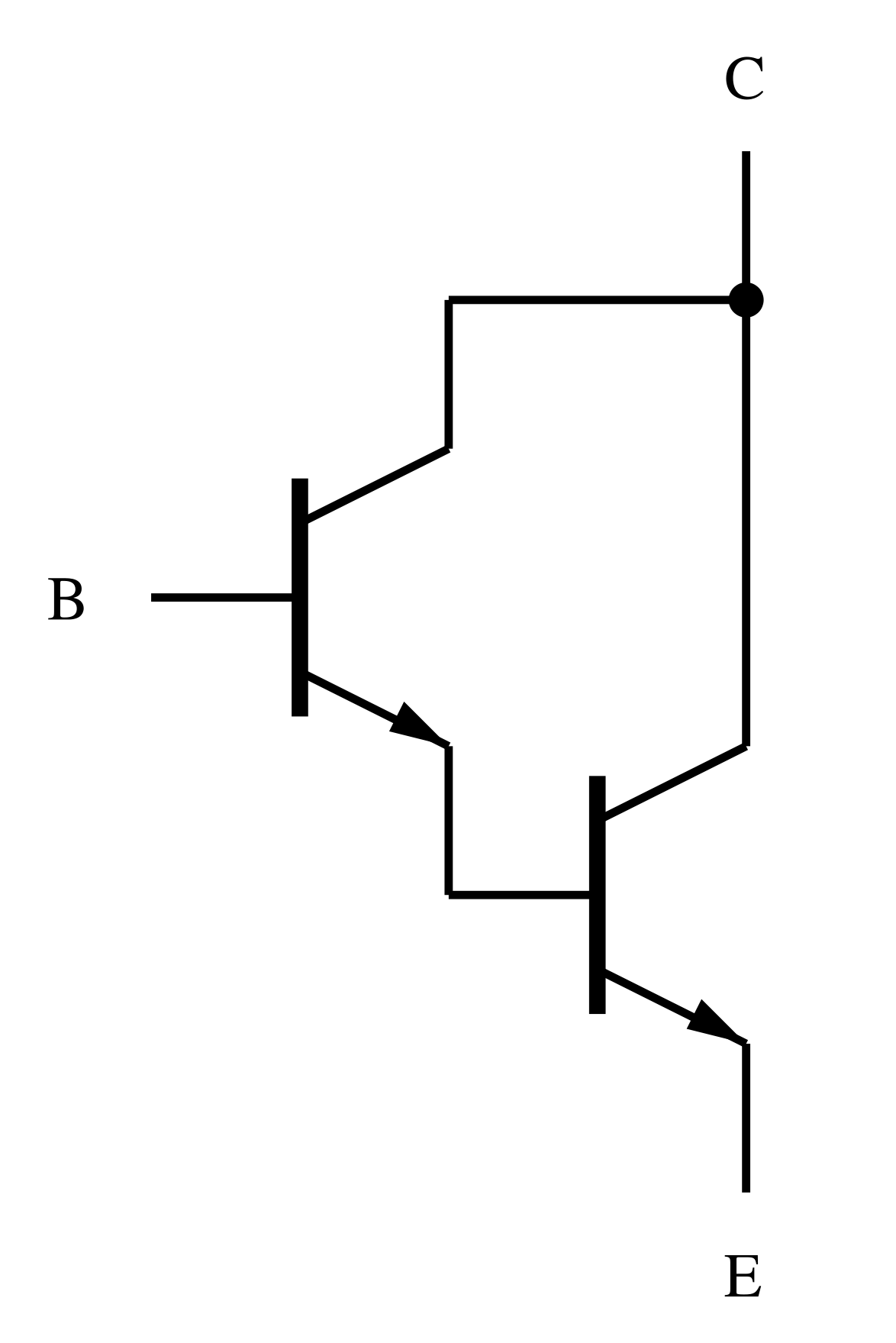 N P N Transistor Schematic