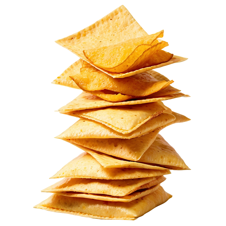 Nacho Chips Stack Png 06252024