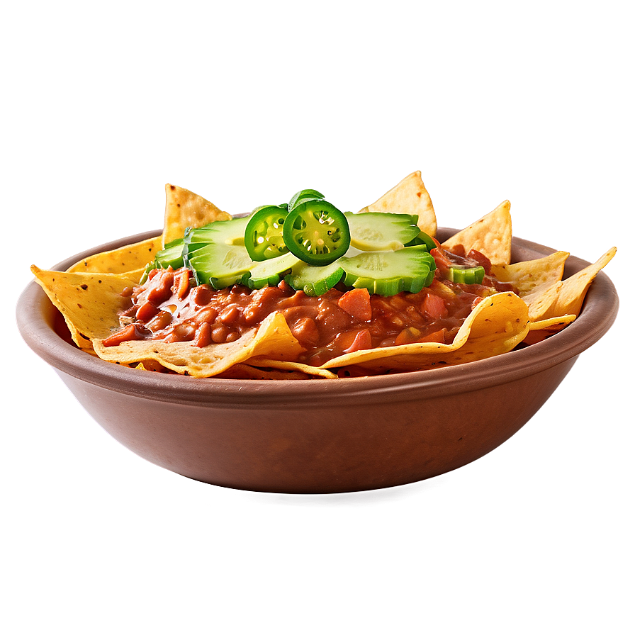 Nachos With Refried Beans Png 52