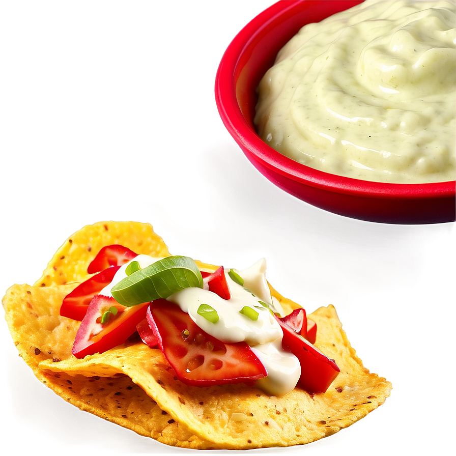 Nachos with Wasabi Mayo PNG 44 PNG with transparent background