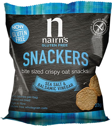 Nairns Gluten Free Snackers Sea Salt Balsamic Vinegar