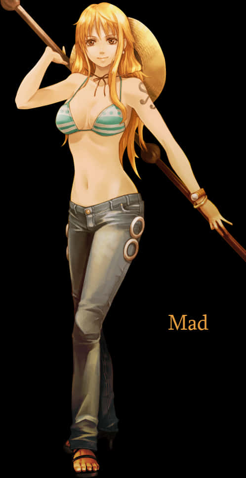 Nami One Piece Character Art