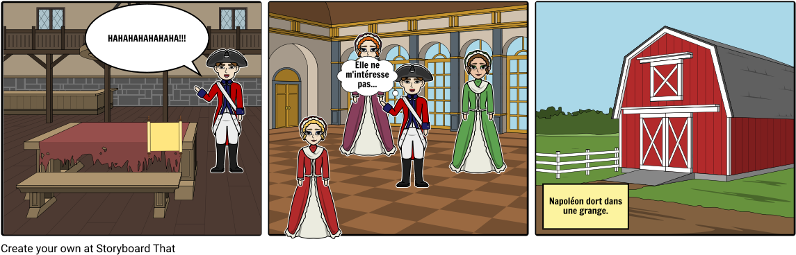 Napoleonic Era Comic Strip