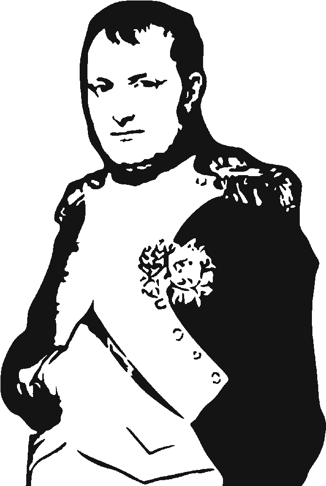 Napoleonic Silhouette Portrait