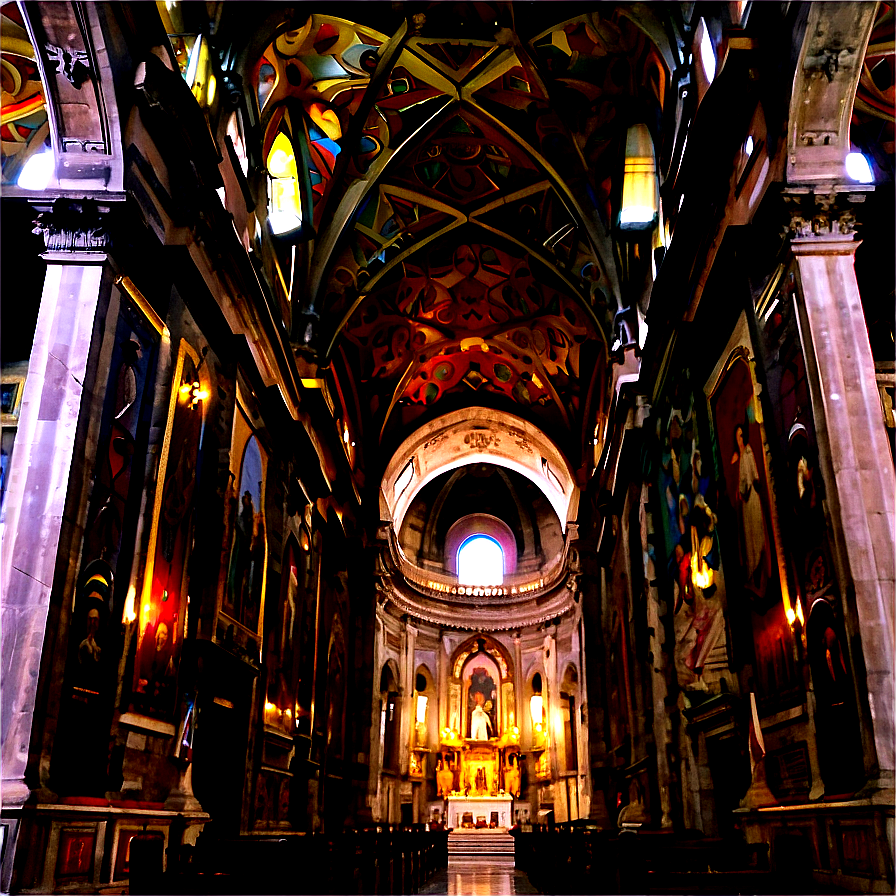 Napoli Cathedral Interior Png Vvw24