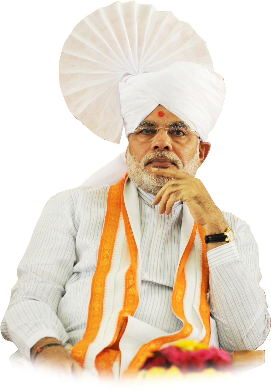 Narendra Modiin Traditional Attire