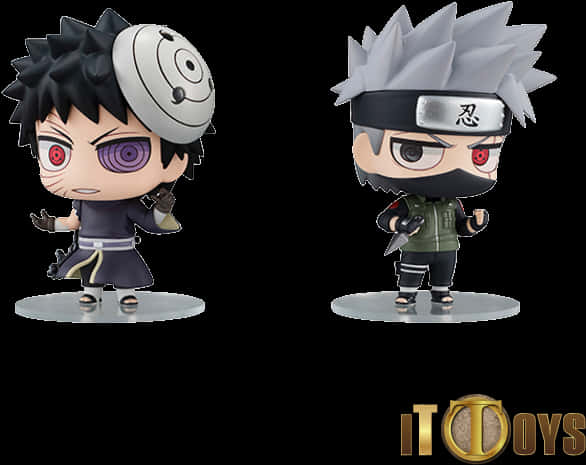 Naruto Funko Pop Figures Obito Uchiha Variants PNG with transparent background