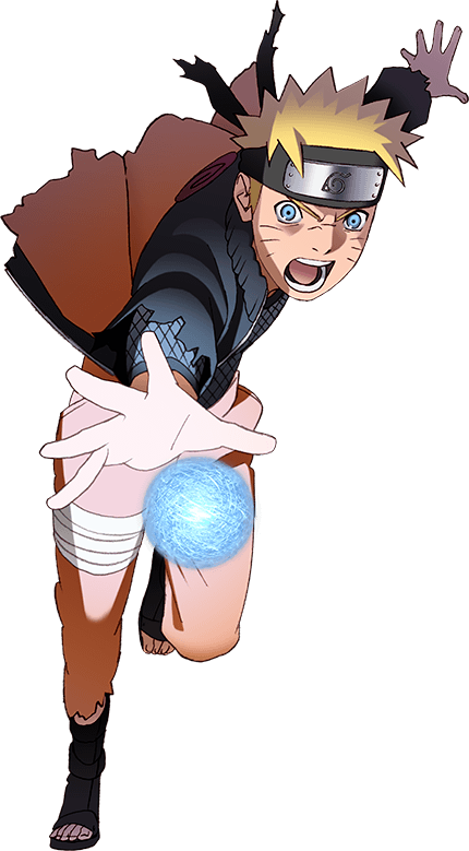 Naruto Performing Rasengan