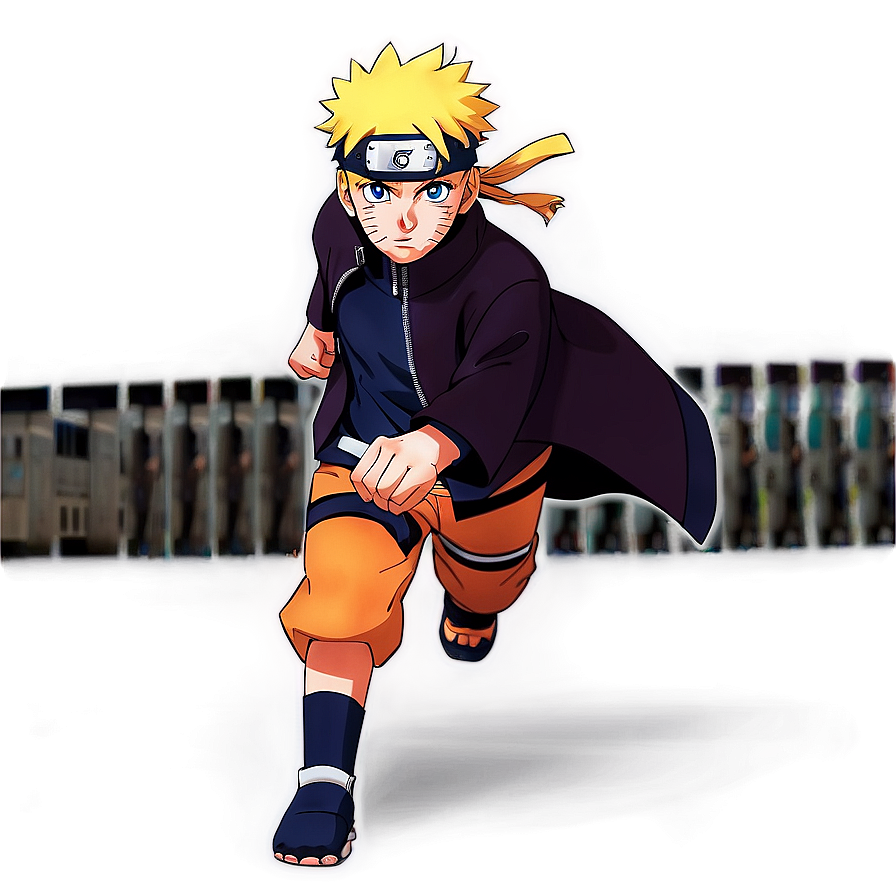 Naruto Running For Victory Png Fcd23