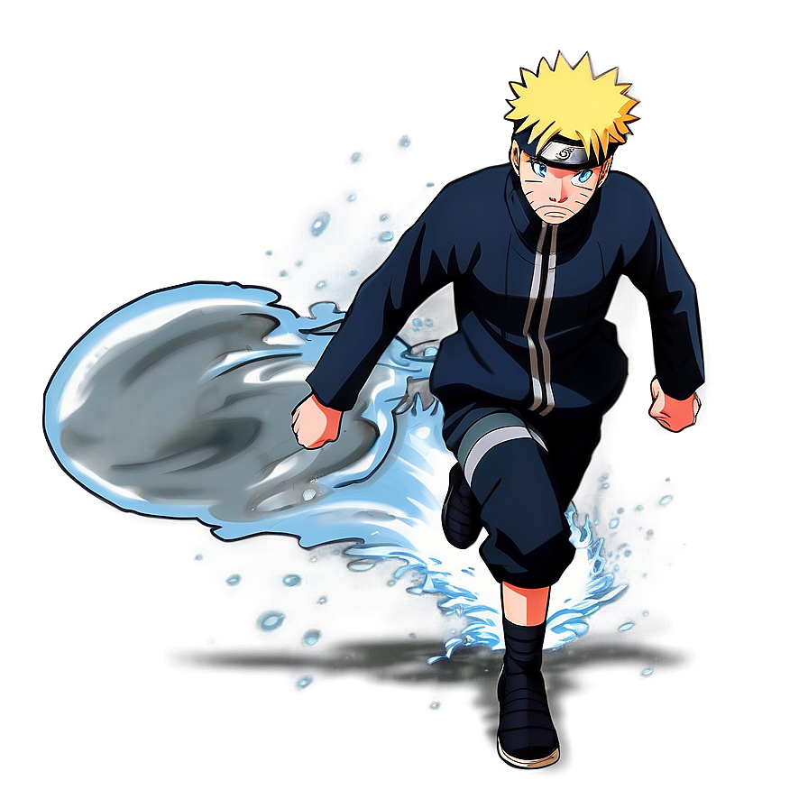 Naruto Running On Water Png Dtq35