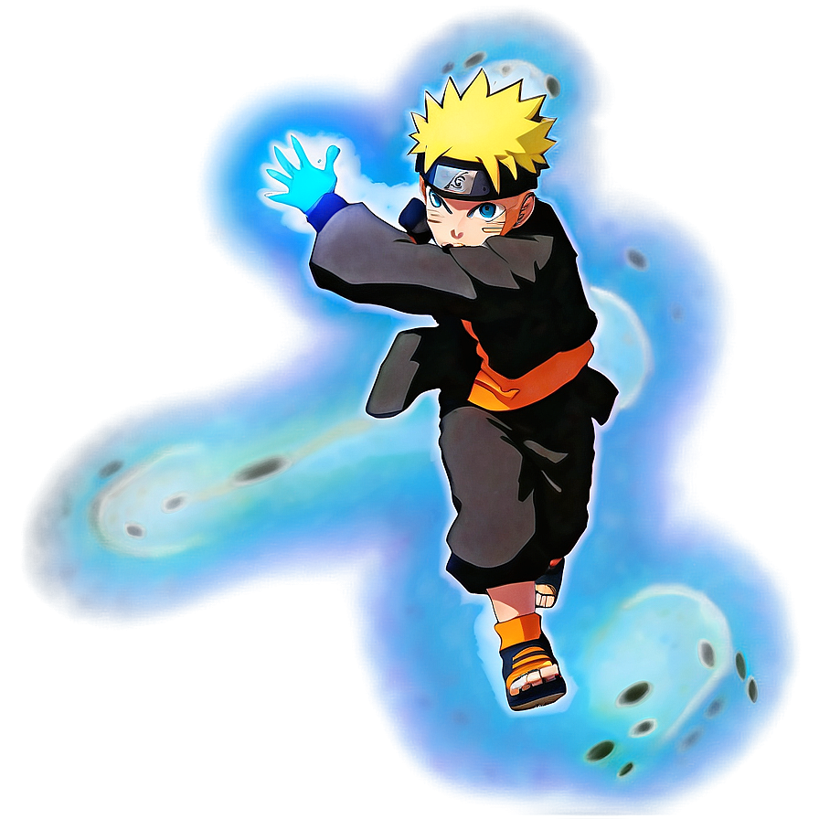 Naruto Running With Rasengan Png 06292024