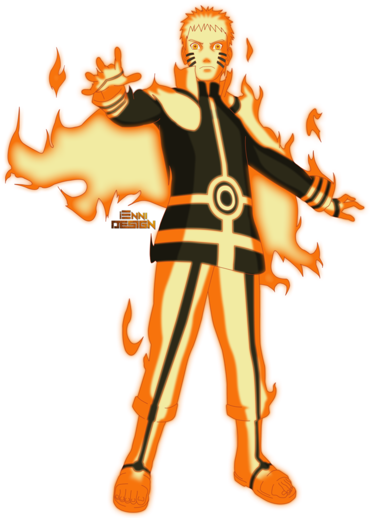 Naruto Uzumaki Fire Chakra Mode