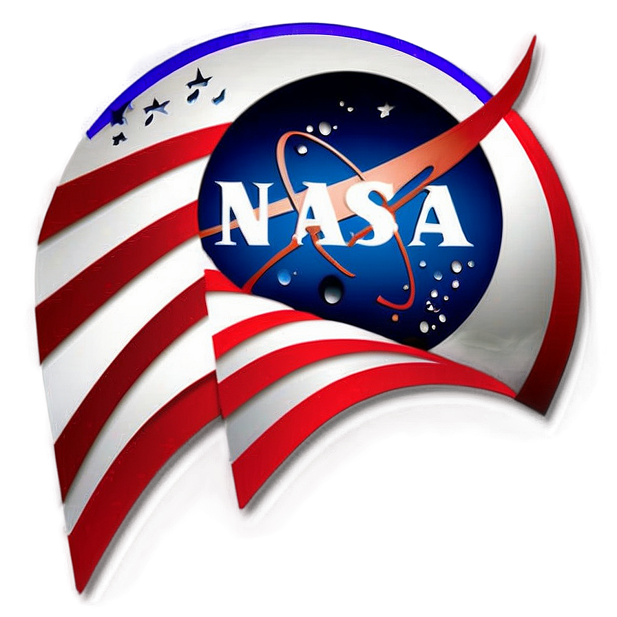 Nasa Logo With Stars And Stripes Png 45