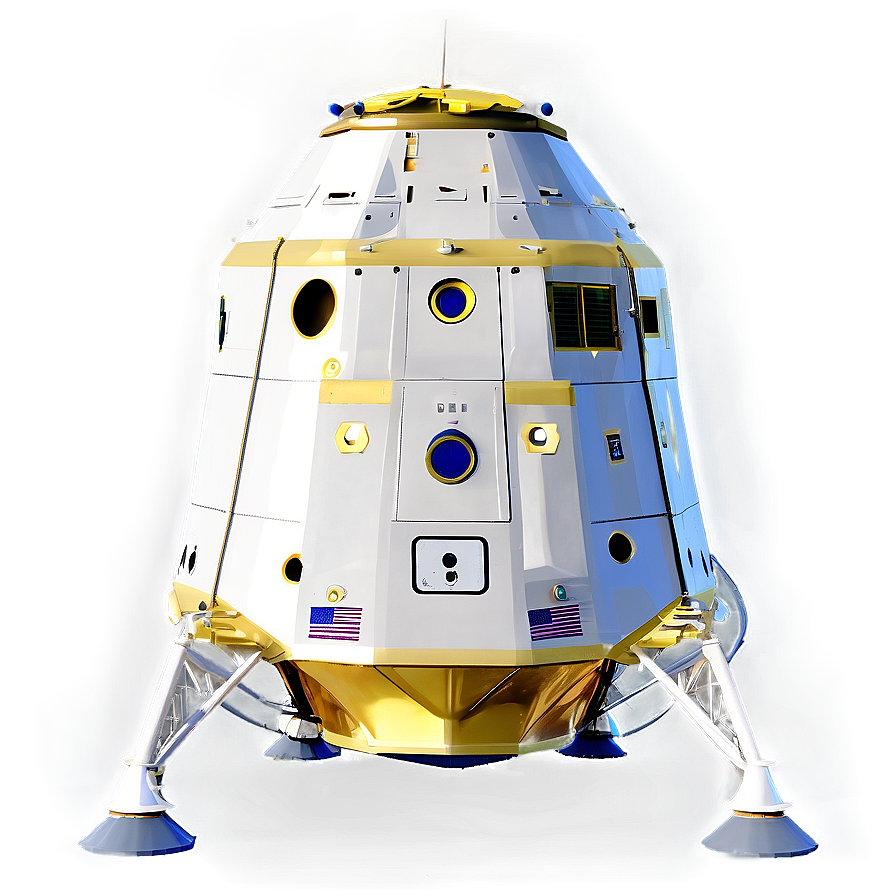 NASA Lunar Lander PNG 39 PNG with transparent background