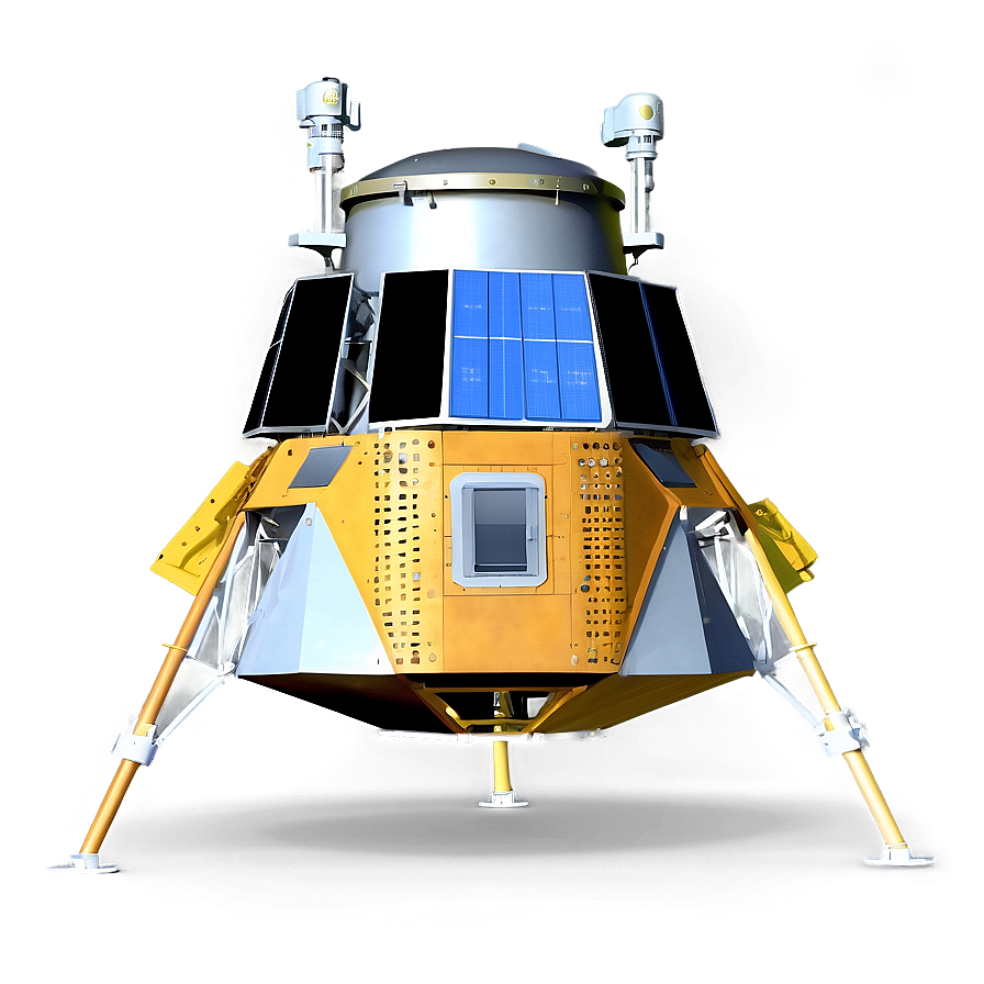 NASA Lunar Lander PNG grc PNG with transparent background