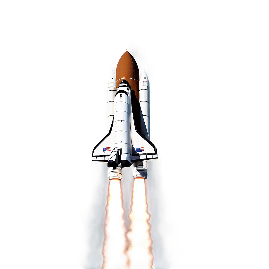 NASA Shuttle Launch PNG 13 PNG with transparent background