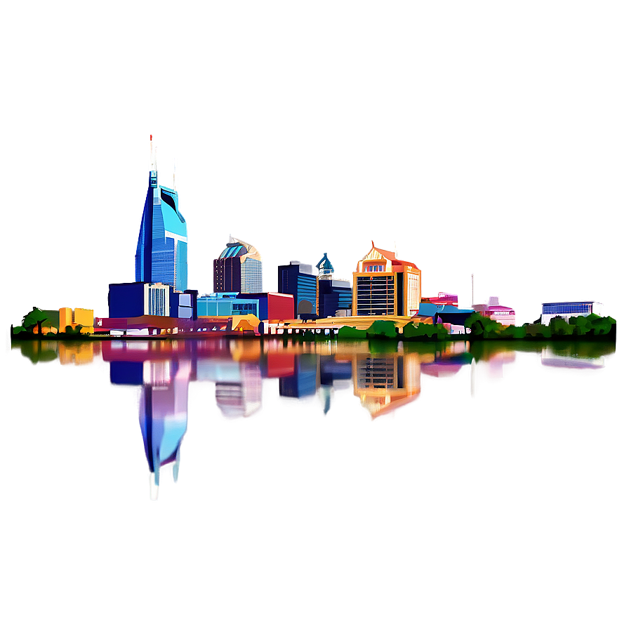 Nashville Skyline Tennessee Png Skh