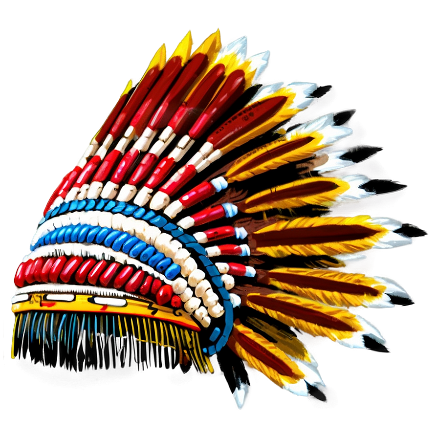 Native American Headdress Png 05212024