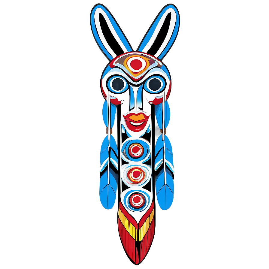 Native American Totem Graphic Png Avr3