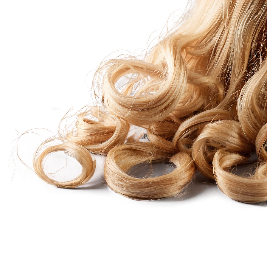 Natural Blonde Curls Png Wlc