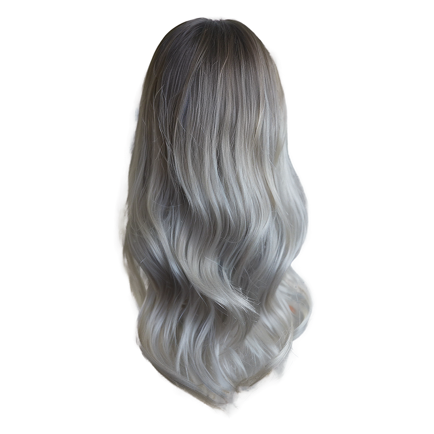 Natural Grey Hair Texture Png 06282024