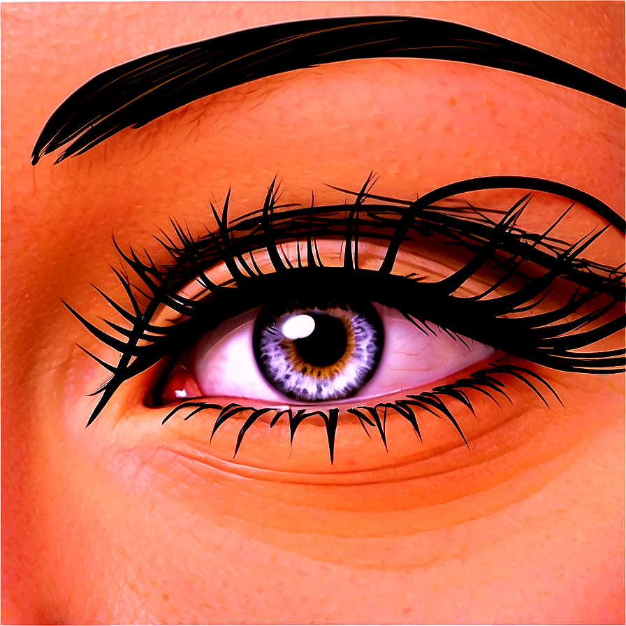 Natural Look Lashes PNG 05252024 PNG with transparent background