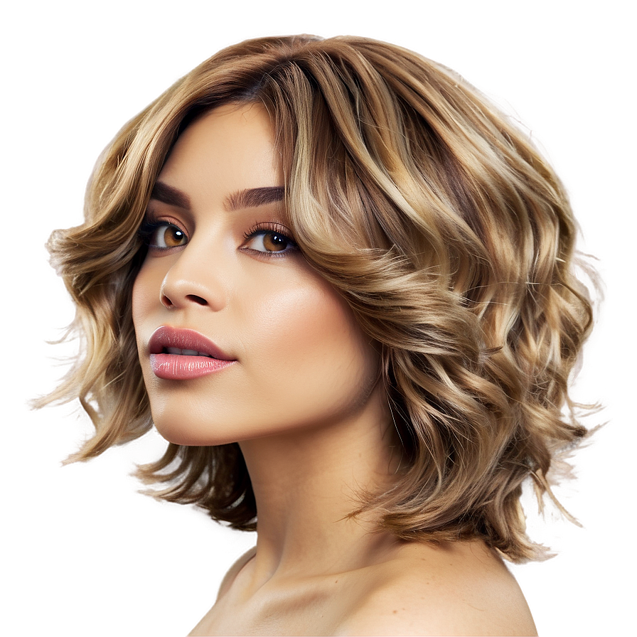 Natural Look Wig Png 86