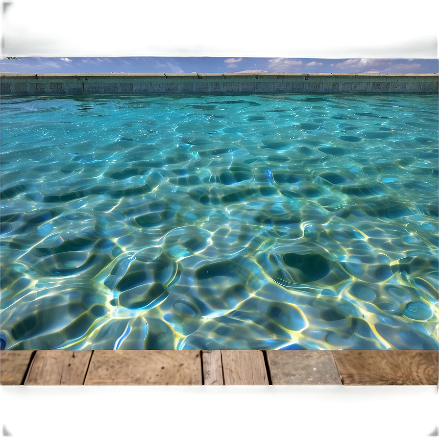 Natural Looking Pool Water Png 10