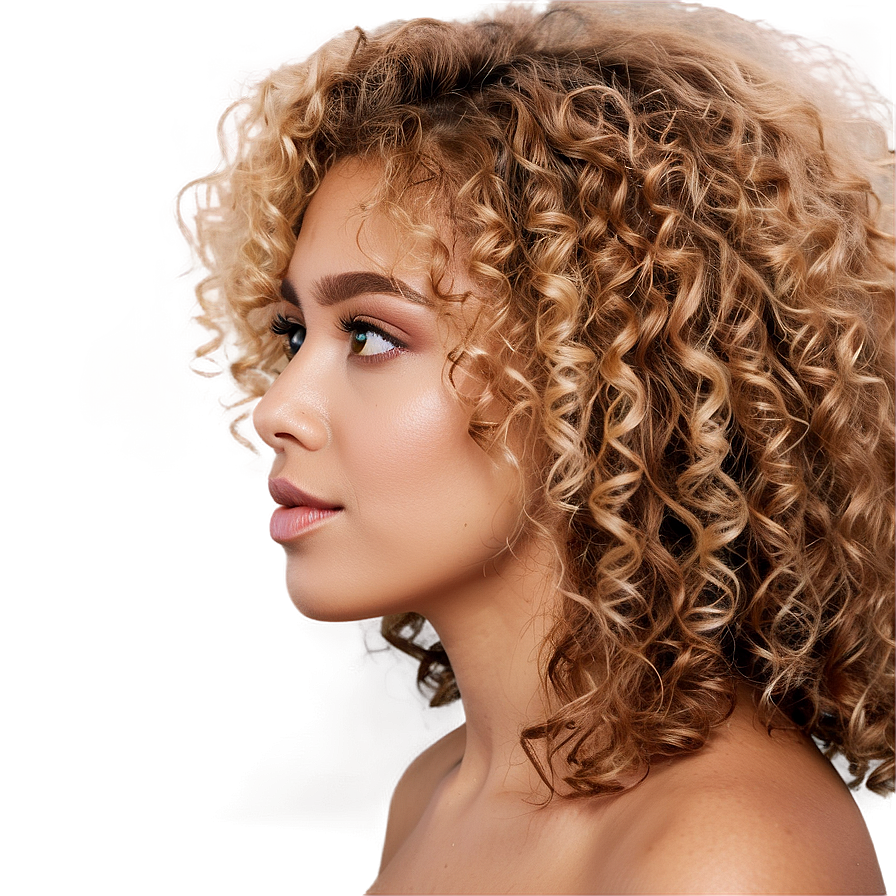 Natural Perm Look Png 06272024